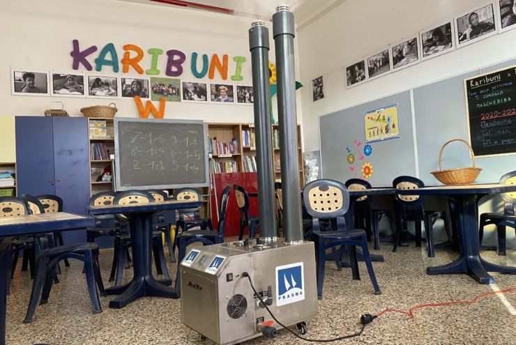 Sanificare ambienti di lavoro