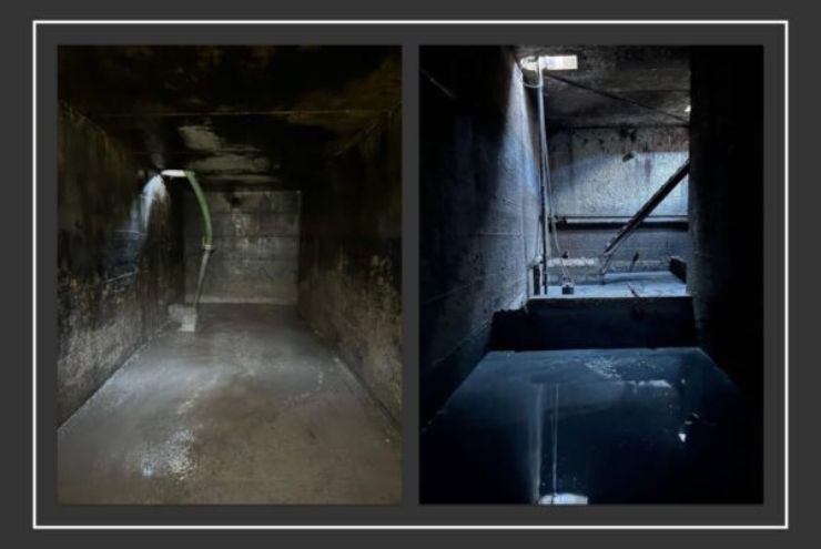 Pulizia vasche conciarie