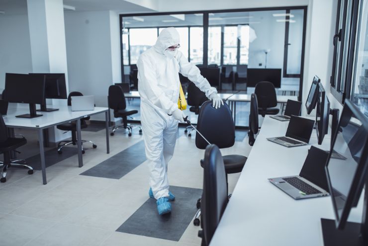Sanificazione ambienti di lavoro